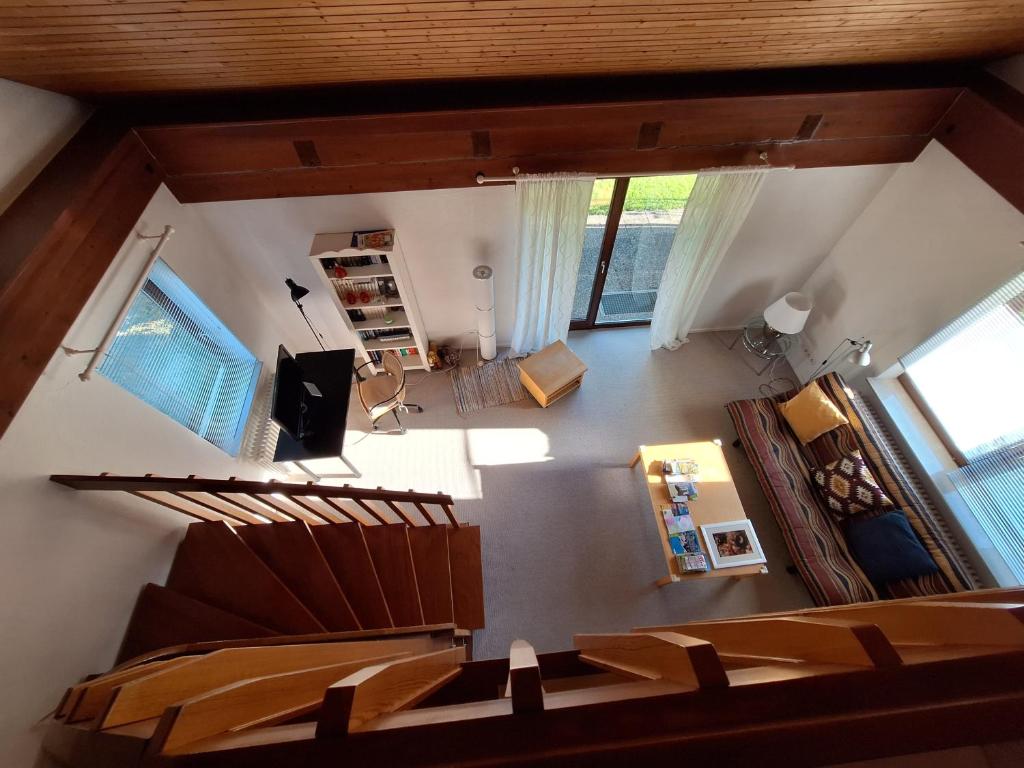 Posezení v ubytování Ferienchalet Hechingen