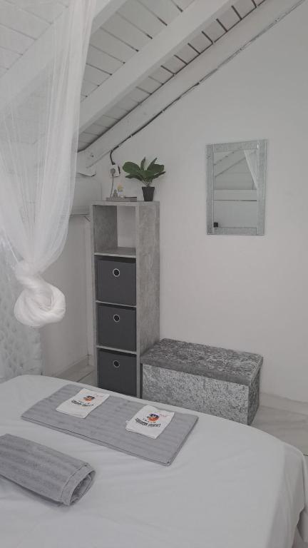 La villa du soleil 971にあるベッド