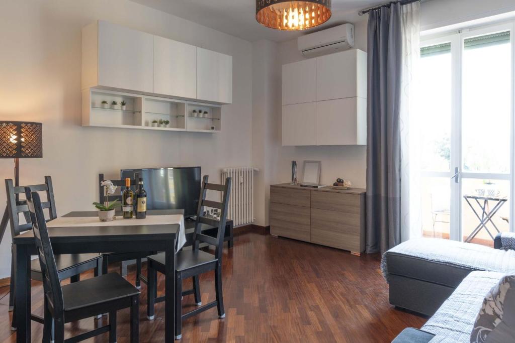 Køkken eller tekøkken på Italian Experience-Novoli Suite Apartment