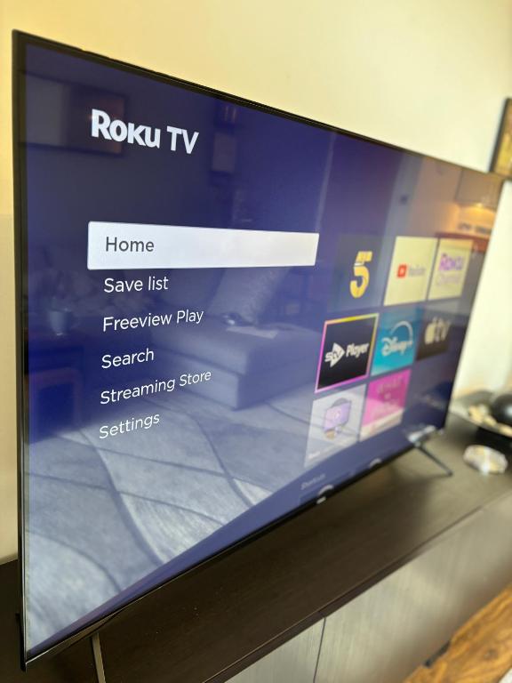 TV a/nebo společenská místnost v ubytování Golf View