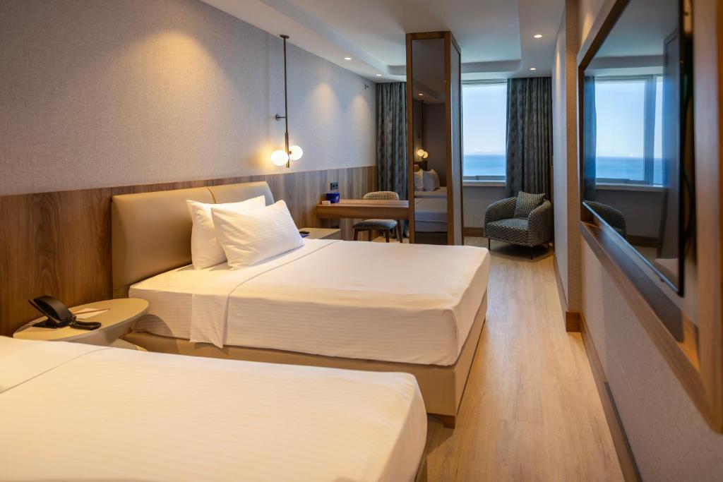 لابی و فضای عمومی Delta Hotels Antalya Lara - Adult Only 18 Plus - تصویر ۵