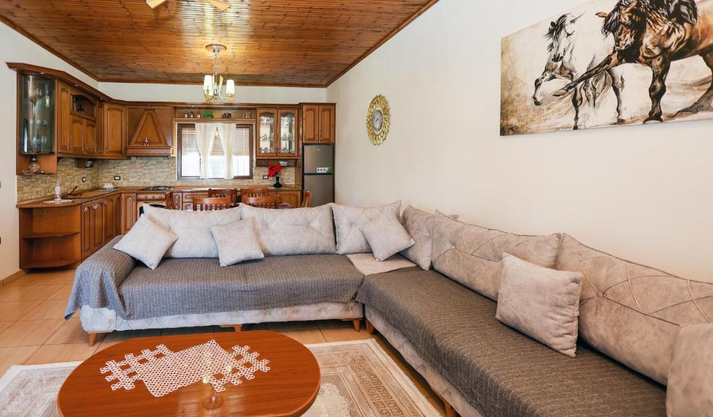Posezení v ubytování Villa Kevin