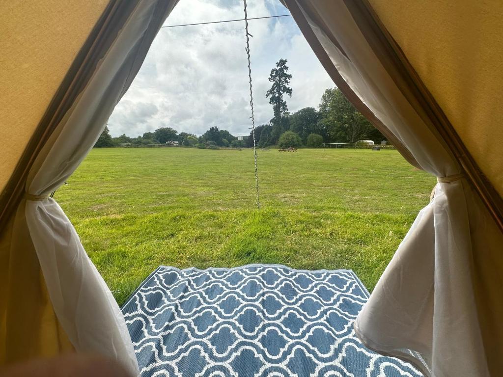 Zahrada ubytování Cooll Camping Canterbury