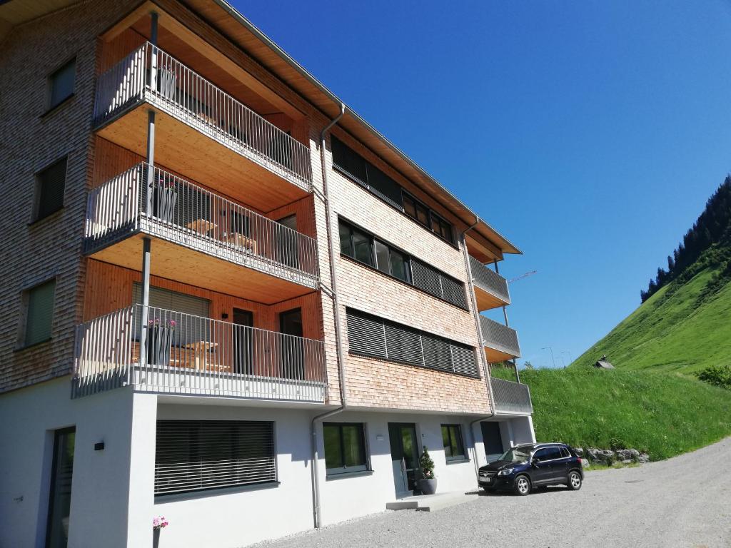 Budova, kde se apartmán nachází