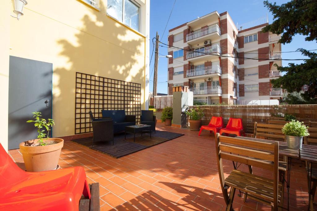 Balkón nebo terasa v ubytování Mellow Barcelona