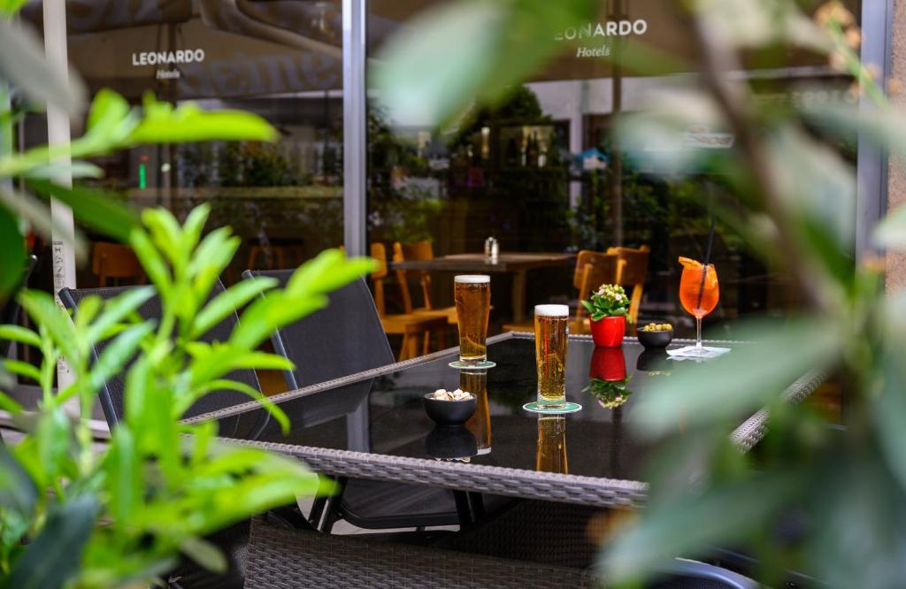 Nápoje v ubytování Leonardo Hotel Budapest
