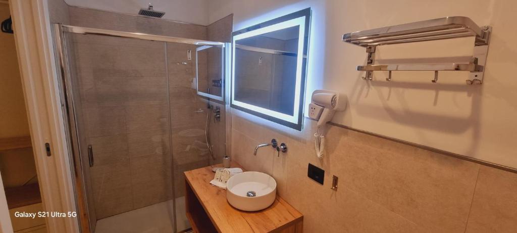 Koupelna v ubytování EVA LUXURY SUITE