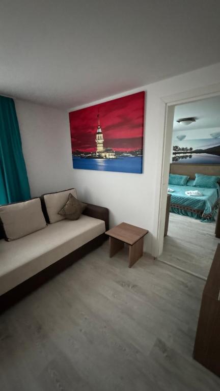 Postel nebo postele na pokoji v ubytování Hotel Falkor