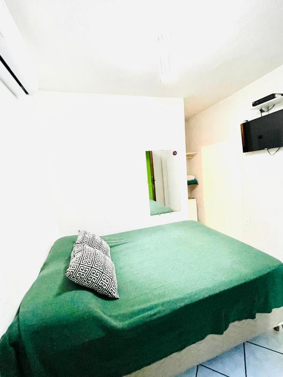 Postel nebo postele na pokoji v ubytování Pousada do Cacau