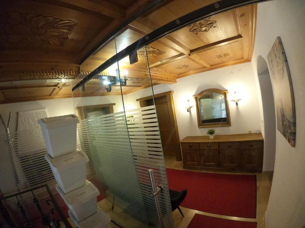 Kúpeľňa v ubytovaní Haus Wolfi