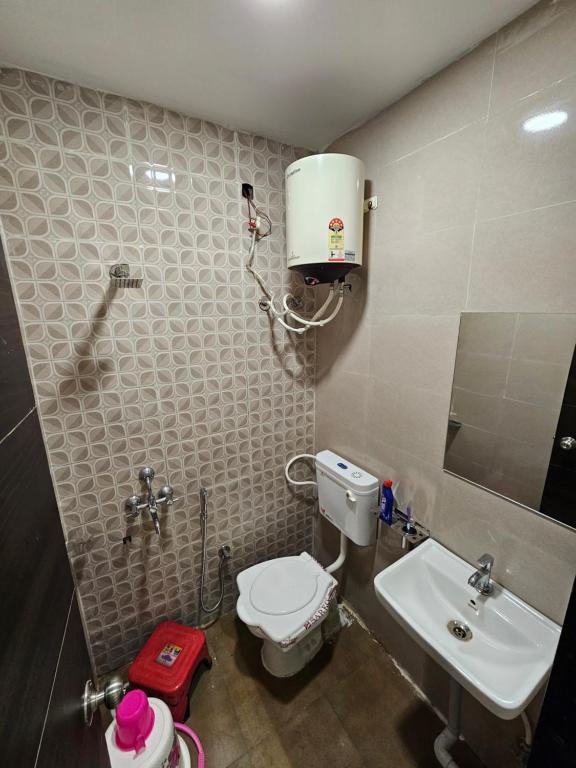 Koupelna v ubytování HOTEL DEV BHOOMI -Ujjain