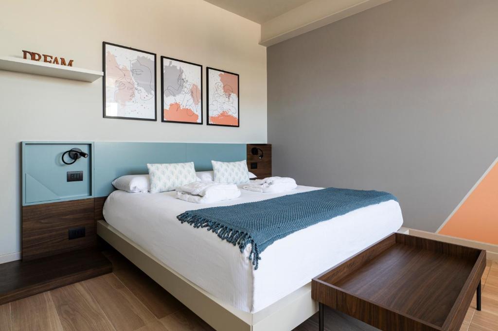 Postel nebo postele na pokoji v ubytování B&B Relais One