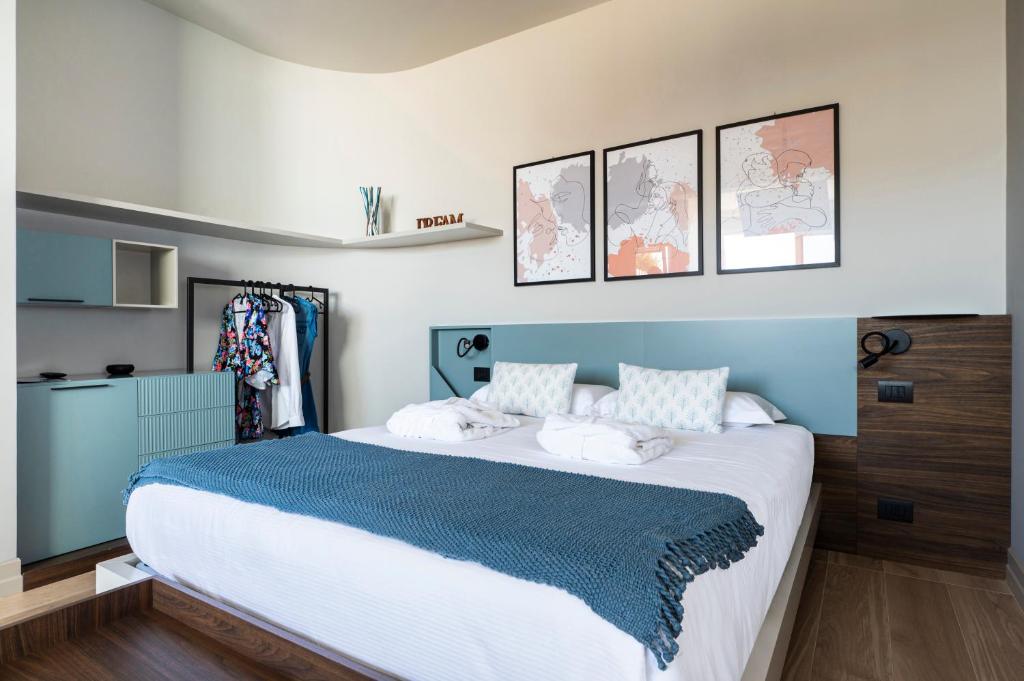 Postel nebo postele na pokoji v ubytování B&B Relais One