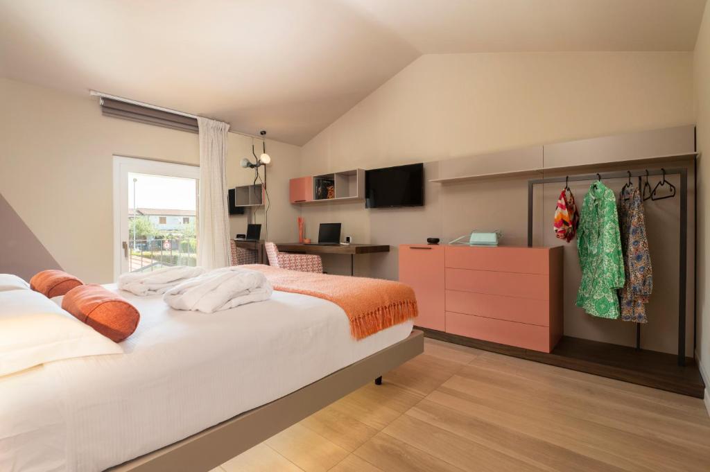 Postel nebo postele na pokoji v ubytování B&B Relais One