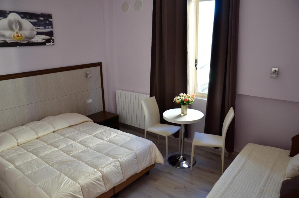 Posteľ alebo postele v izbe v ubytovaní Florence Stadium B&B