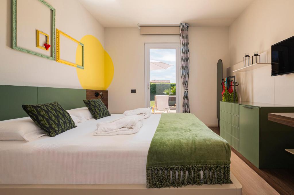 Postel nebo postele na pokoji v ubytování B&B Relais One