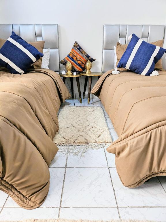 Posezení v ubytování Riads Dar ZAO - logements entiers