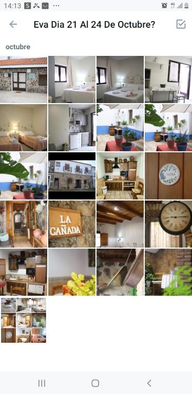 Kuchyň nebo kuchyňský kout v ubytování Alojamiento y habitacionesla cañada monfrague
