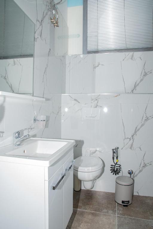 Koupelna v ubytování Alv Rent Rooms