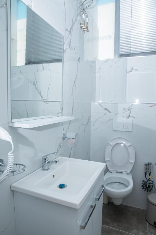 Koupelna v ubytování Alv Rent Rooms