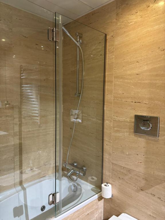 Koupelna v ubytování Habitacion con baño privado