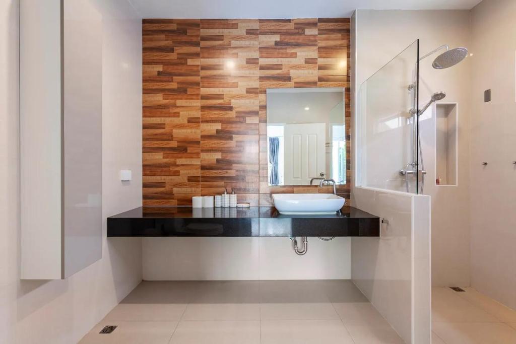 Koupelna v ubytování Luxury 3 bed pool villa