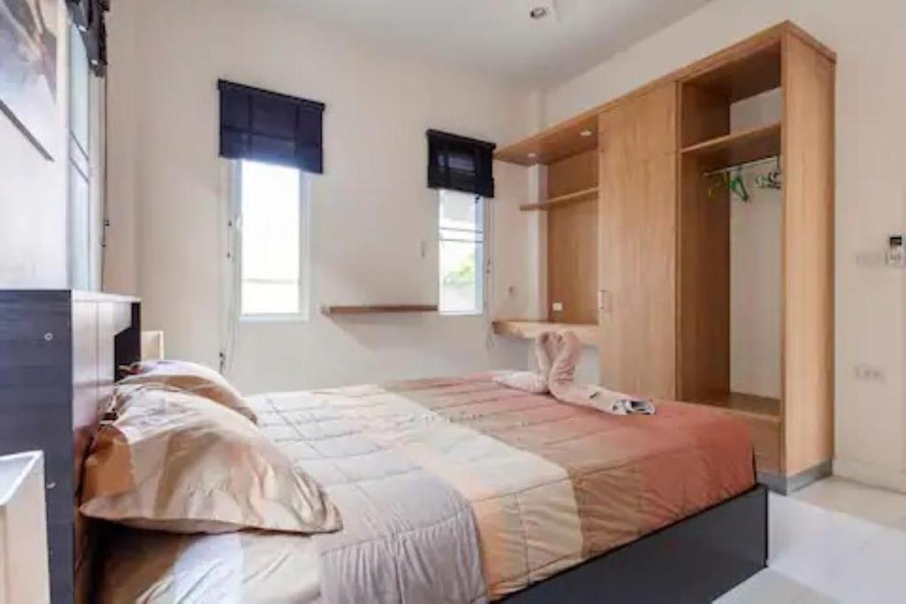 Postel nebo postele na pokoji v ubytování Luxury 3 bed pool villa