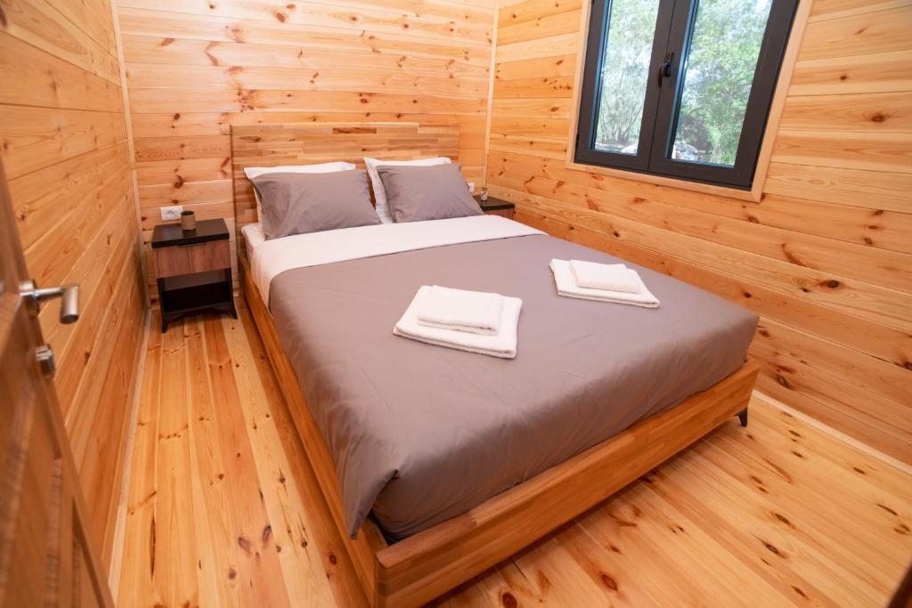 Postel nebo postele na pokoji v ubytování River house - Esperanza
