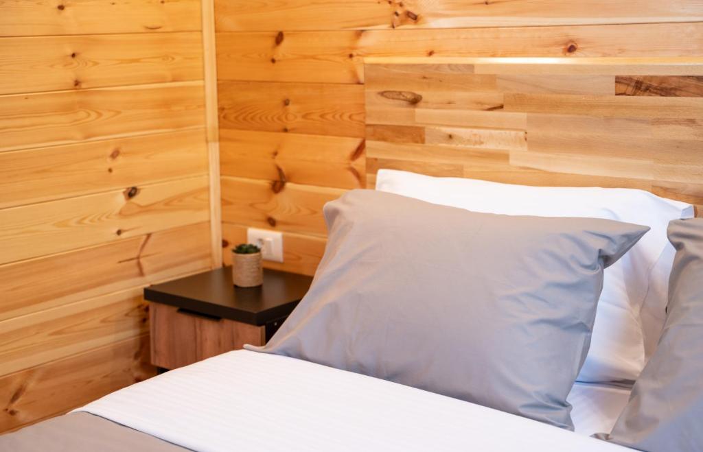 Postel nebo postele na pokoji v ubytování River house - Esperanza