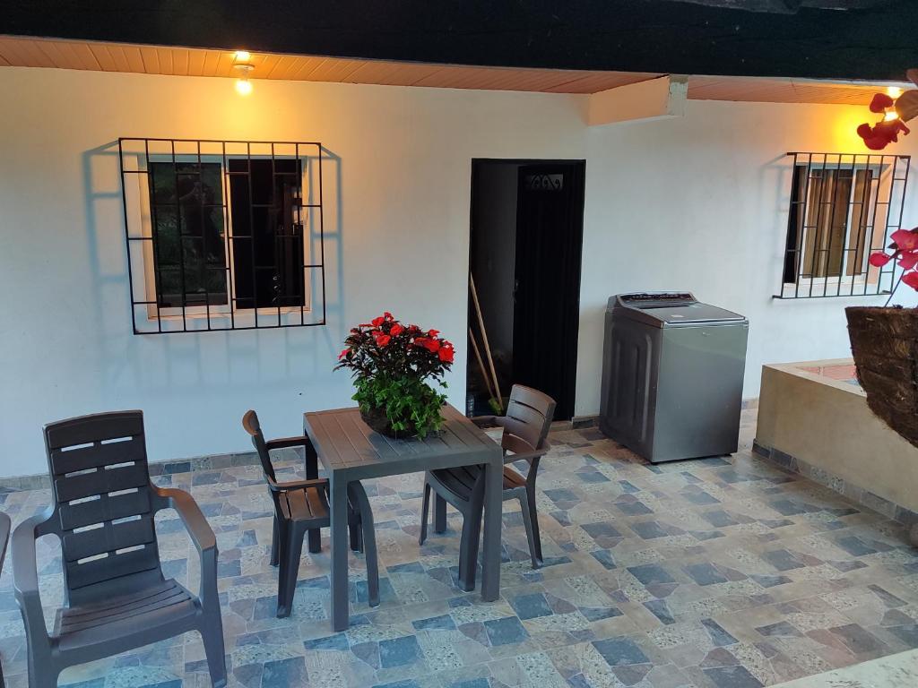 Posezení v ubytování Maracuya Hostel