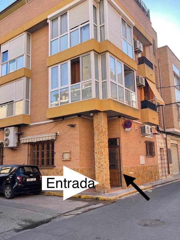 Budova, kde se apartmán nachází