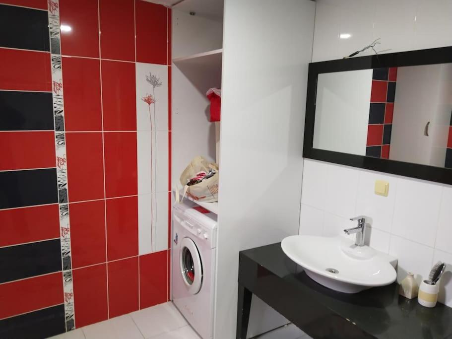 Koupelna v ubytování Denize Yakın Geniş Villa