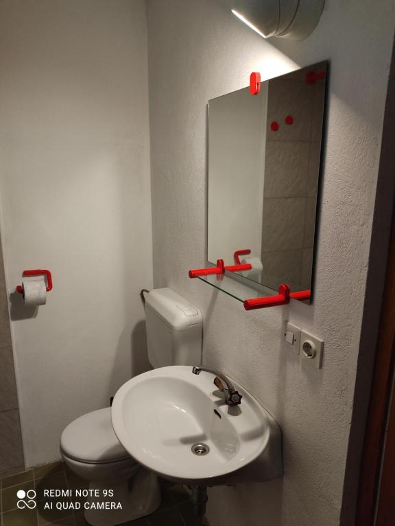 Koupelna v ubytování Sobe GRAJSKA
