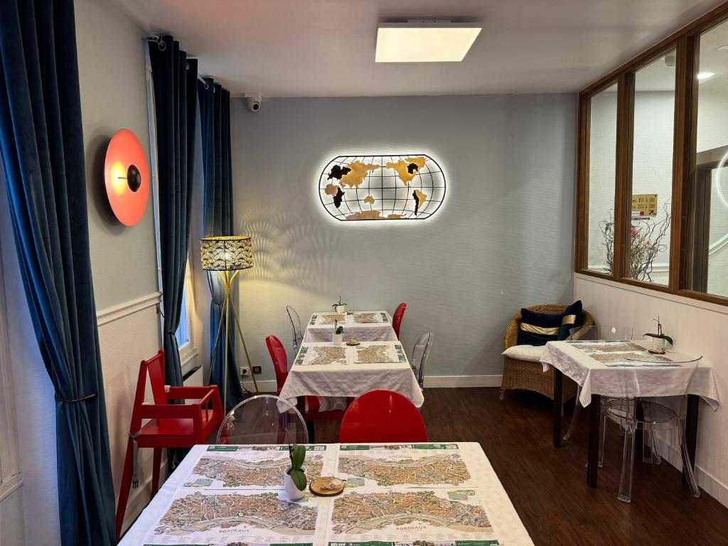 Hotel Des Grands Hommes - Bordeaux Centre - Resim 45