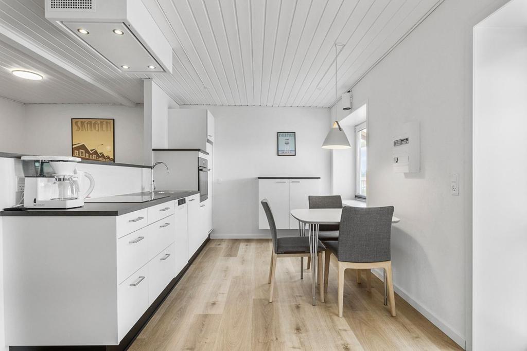 Kuchyň nebo kuchyňský kout v ubytování Hotel Litorina Appartements