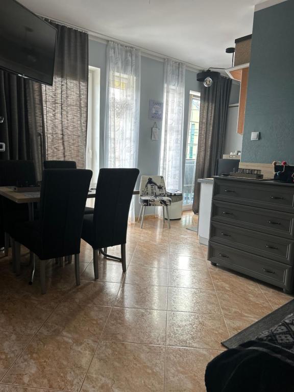 Posedenie v ubytovaní Apartament na nowej starówce
