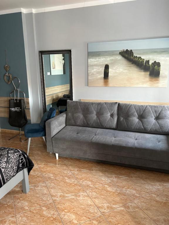 Posedenie v ubytovaní Apartament na nowej starówce
