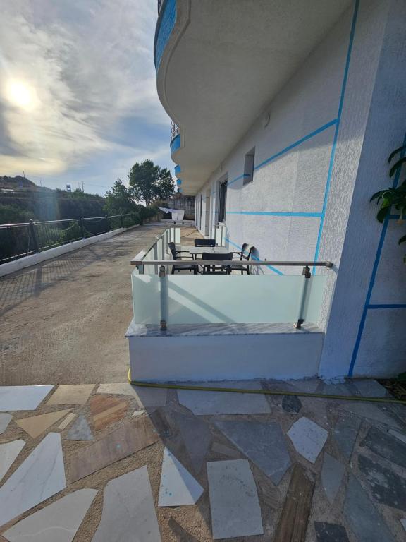 Balkón nebo terasa v ubytování Hotel Irini
