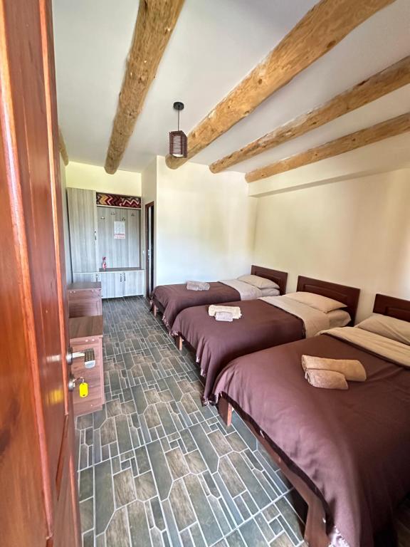 Posezení v ubytování Guesthouse Lasharai