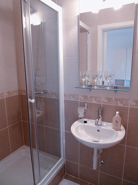 Kúpeľňa v ubytovaní Guest House Kosec