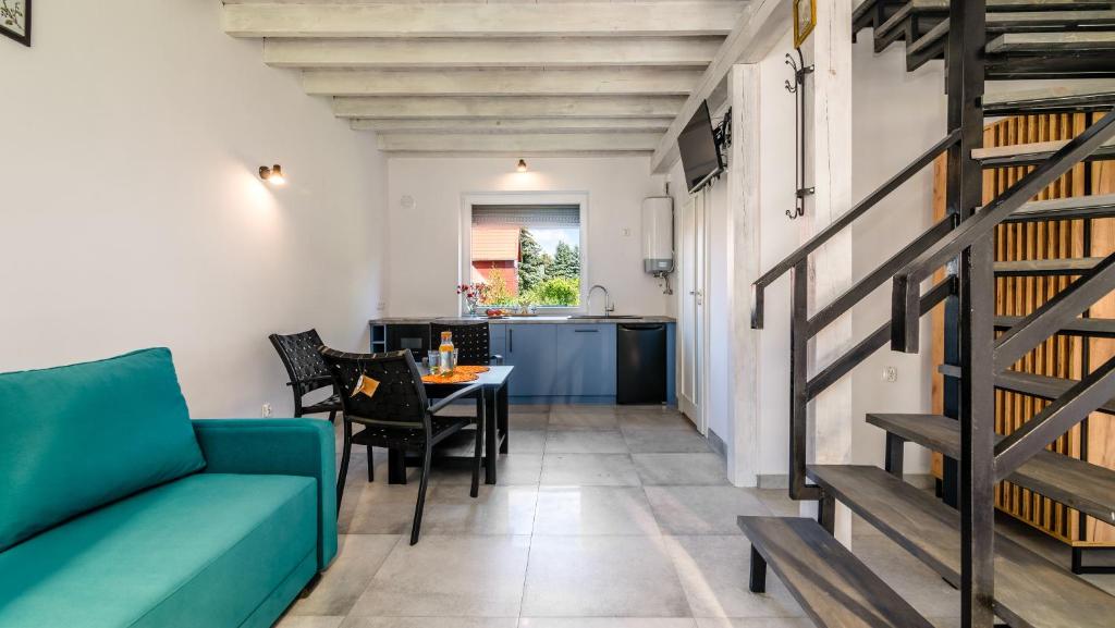 Posezení v ubytování Morskie Domki Apartamentowe by PIAMOLA