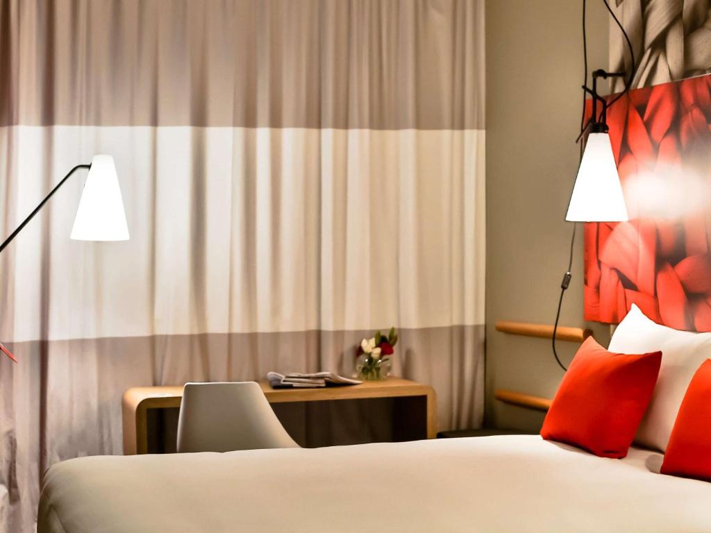 Postel nebo postele na pokoji v ubytování Ibis Rabat Agdal