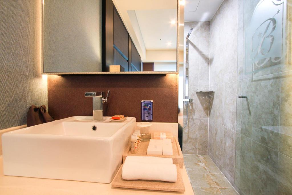 Koupelna v ubytování Benikea Hotel Haeundae