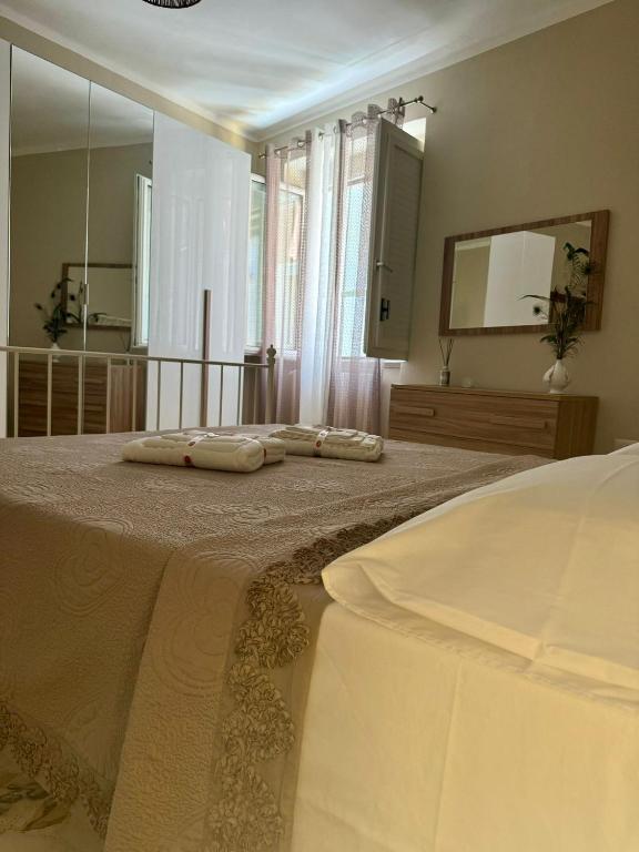 Postel nebo postele na pokoji v ubytování Ely house