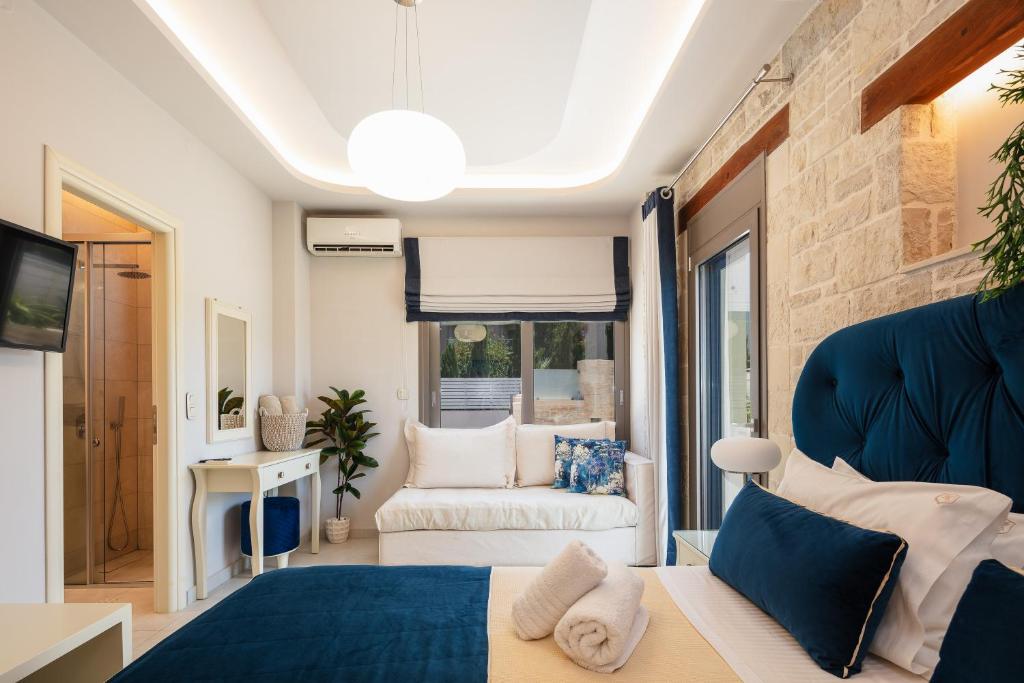 Postel nebo postele na pokoji v ubytování Casa Rizzato