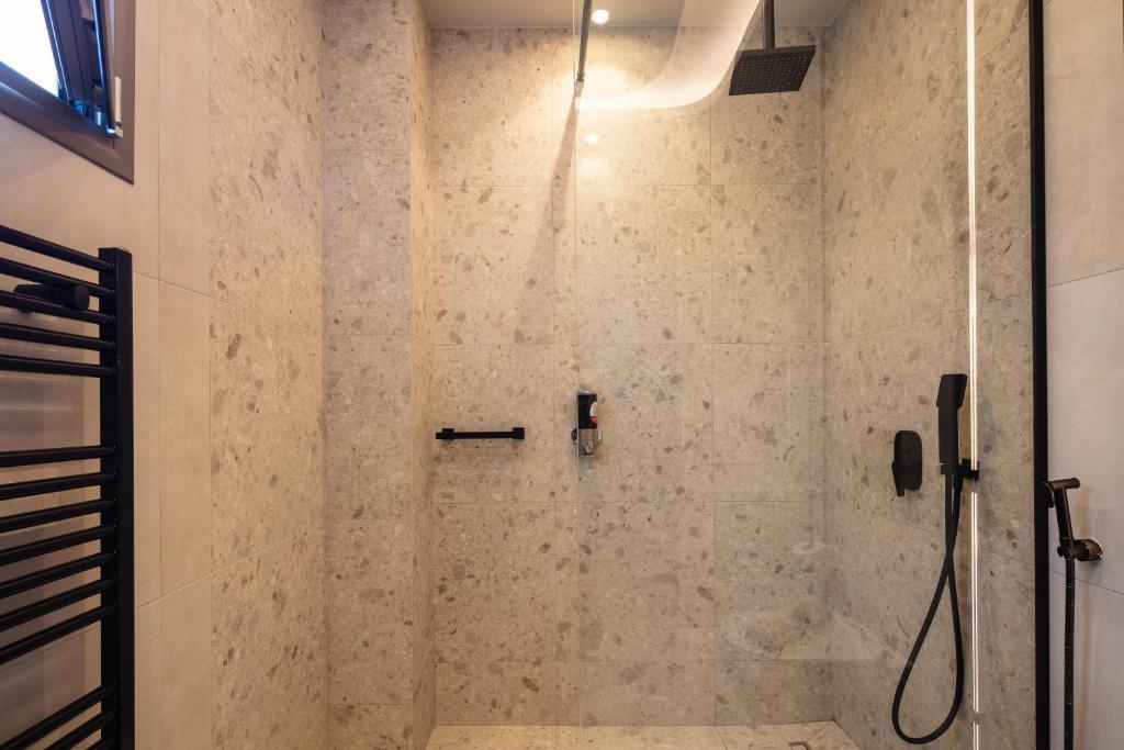Koupelna v ubytování Casa Rizzato