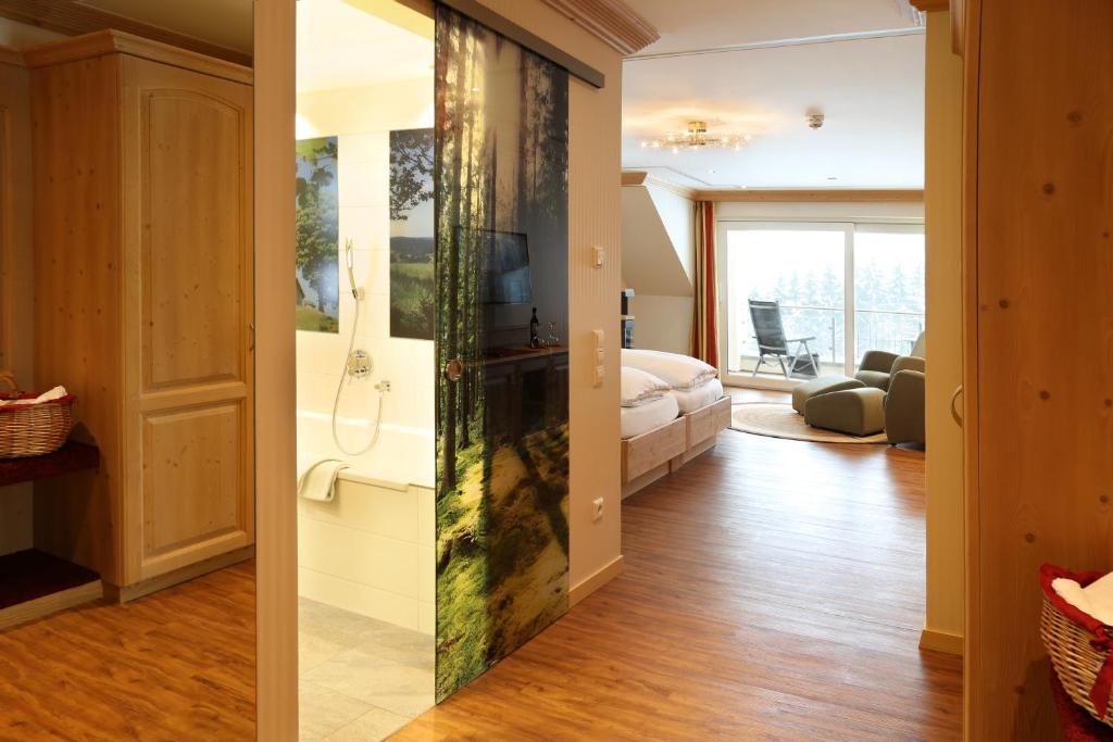 Posezení v ubytování Hotel Schwarzwald-Resort Rößle