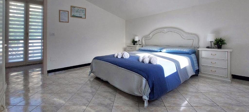 Postel nebo postele na pokoji v ubytování Le Cascate Bed and Breakfast
