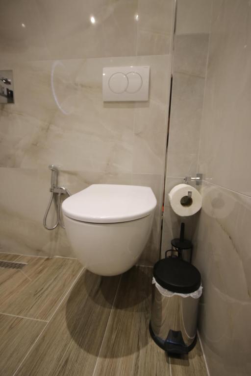 Koupelna v ubytování Klea Rooms