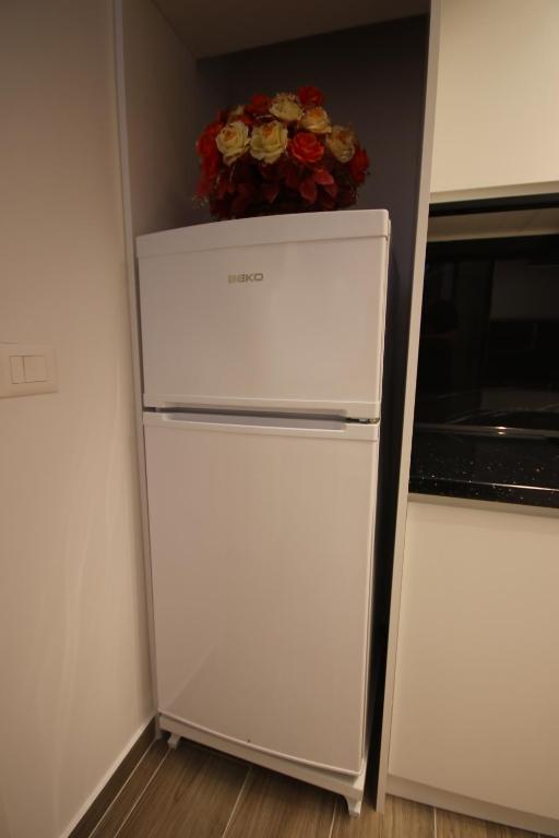 Kuchyň nebo kuchyňský kout v ubytování Klea Rooms